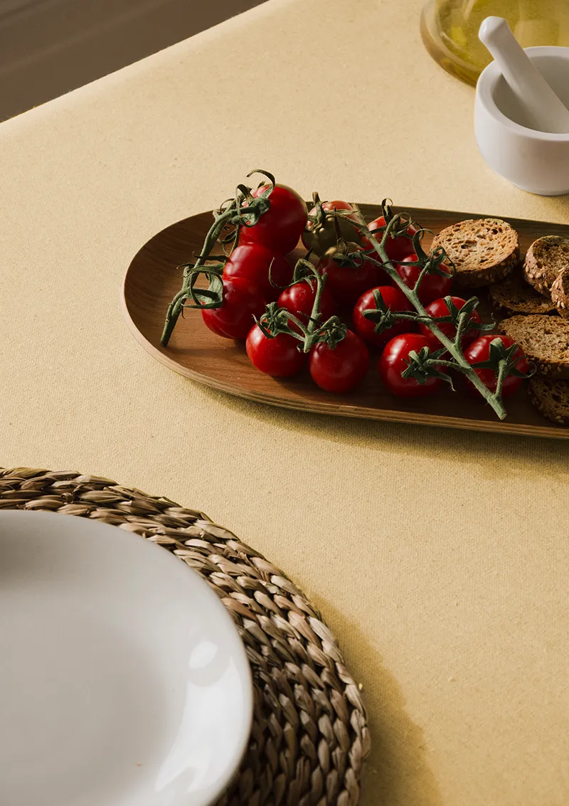 Mantel básico ZREE color amarillo mostaza