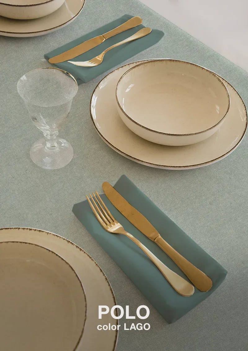 Mantel básico ZREE lago con nombre del color incluido en la imagen.