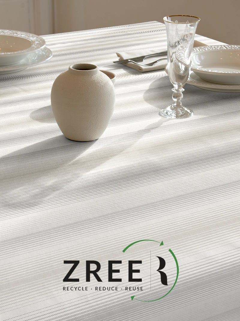 ZREE, manteles antimanchas sostenibles fabricados en España.