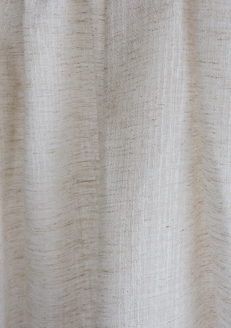 TRENTINO Collection: LAVIS white color, curtain fabric