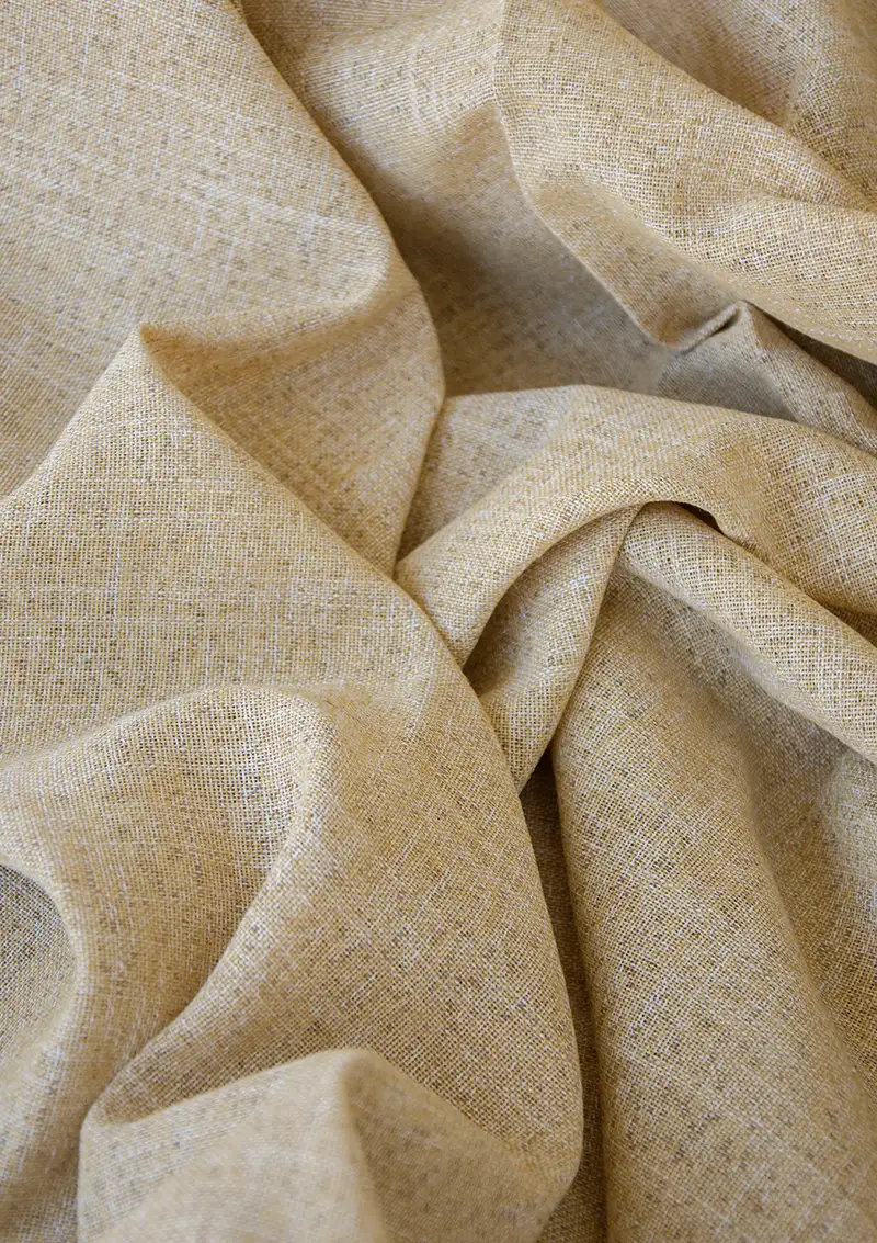 ARPI Textured Curtain Fabric 320 cm Width. Polyester Linen