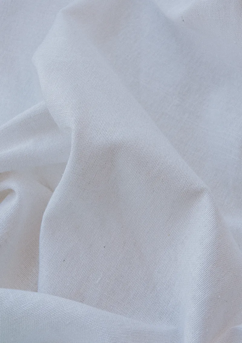 LUIGI 5 blanco-white curtain fabric