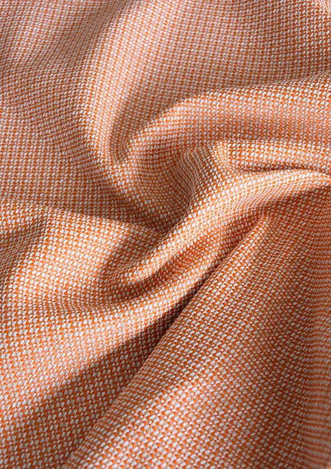 Zoomed-in view of Azuria outdoor fabric highlighting fine texture, color depth, and water-repellent surface.