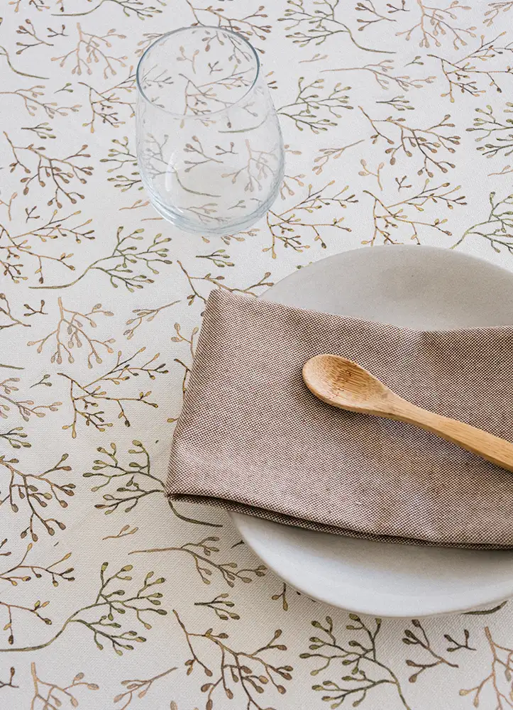 [CATALINA] BRUMA 4, tablecloth. LAGOS 17, napkin