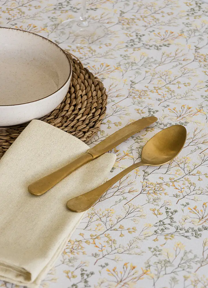 [CATALINA] CALIMA 4, tablecloth. SANGOBI 58, napkin